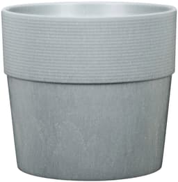 Scheurich Blumentopf CONCRETE 40/266 GROOVE+ | Grau