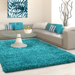 Ayyildiz Teppiche Hochflor-Teppich Life Shaggy 1500 | Türkis