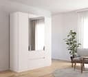 rauch Drehtürenschrank MAINZ | Weiß 2