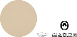 Biberna Spannbettlaken Leila | Beige