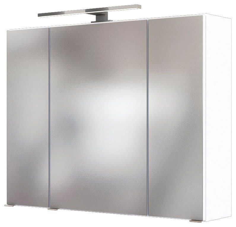 welltime Spiegelschrank Baabe | Weiß