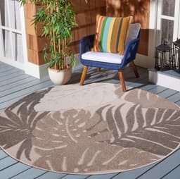 Sanat Teppich Floral Outdoor | Beige