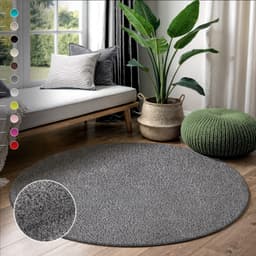Sanat Hochflor-Teppich LOCA | Grau