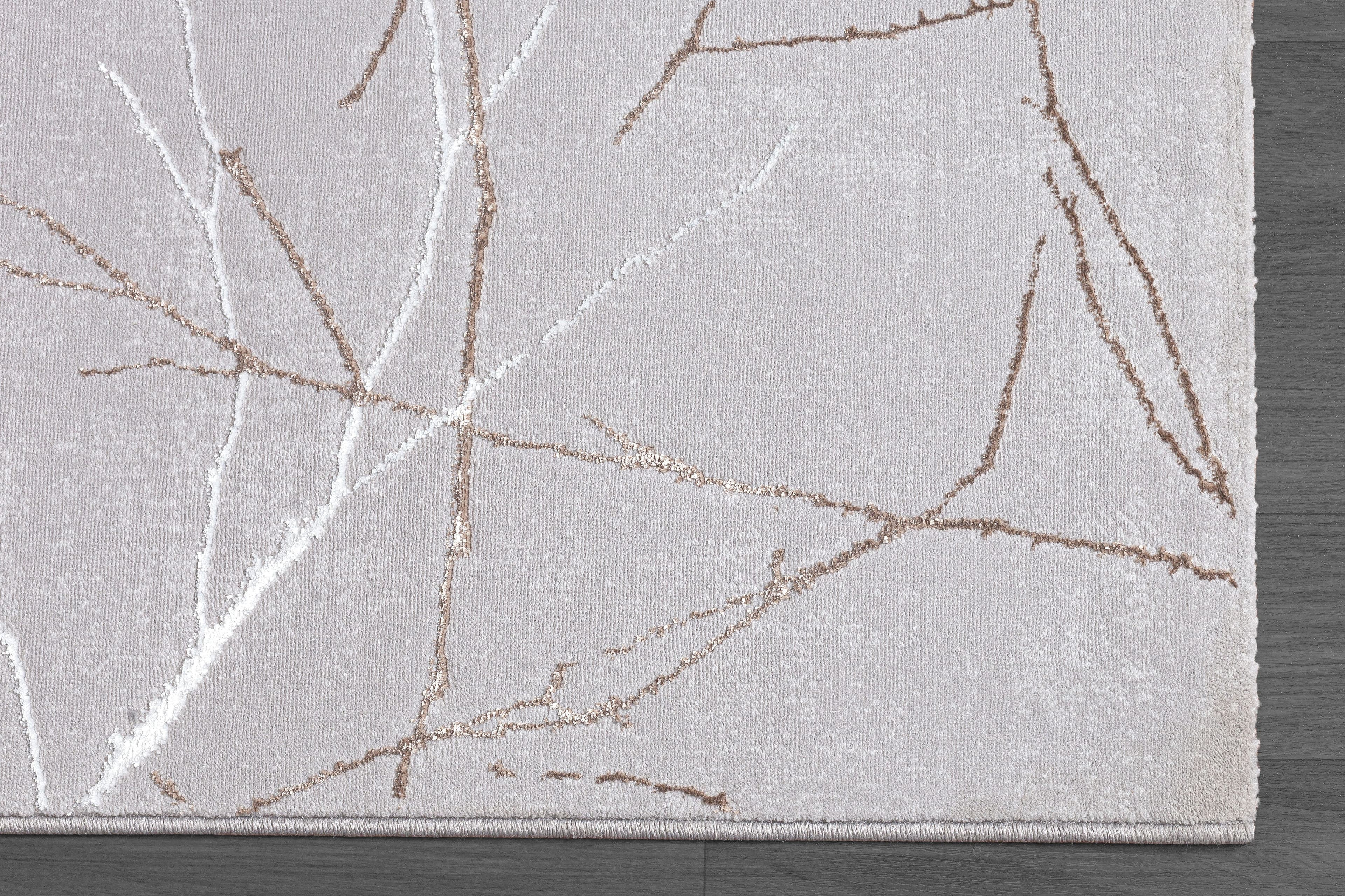 the carpet Teppich Mila | Grau