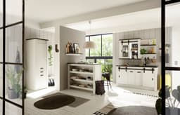 Home affaire Spülenschrank Sherwood | Weiß