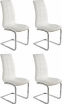 OTTO home Freischwinger Lola | Weiß