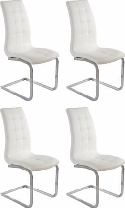 OTTO home Freischwinger Lola | Weiß