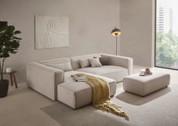 LeGer Home by Lena Gercke Ecksofa PIARA XXL | Beige