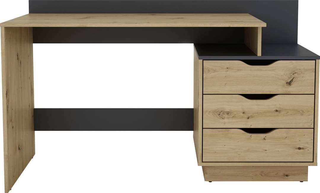 byLIVING Schreibtisch Bern | Holztöne