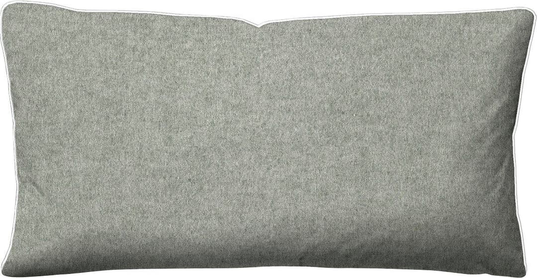 Biberna Kissenbezug Hermal Flanell | Grau