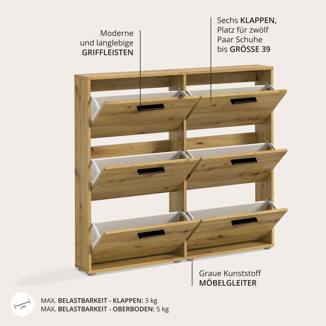 HBZ Schuhkipper Sam | Holztöne