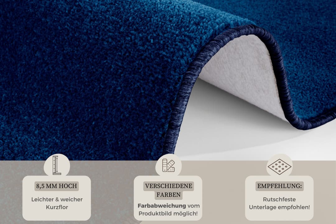 HANSE Home Teppich Shashi | Blau