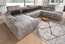 DOMO collection Wohnlandschaft Brandon | Braun 2