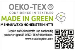 bellana Spannbettlaken Melone TOPPER | Grau
