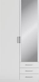 priess Kleiderschrank Amsterdam | Weiß 3