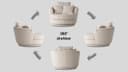 Home affaire Drehsessel MAISIE | Beige 5