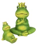 I.GE.A. Dekofigur Froschkönig (2 St) | Grün 2