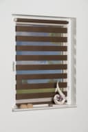 Doppelrollo Maringa Klemmfix | Braun