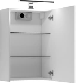 byLIVING Spiegelschrank Serie Spree | Weiß