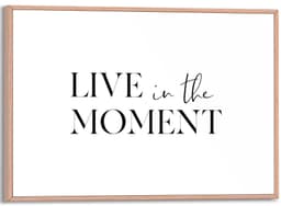 Reinders! Poster Live in the Moment | Mehrfarbig