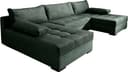 COLLECTION AB Wohnlandschaft Josy U-Form | Grün 5