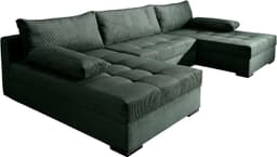 COLLECTION AB Wohnlandschaft Josy U-Form | Grün