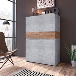 Home affaire Highboard Rimini | Holztöne