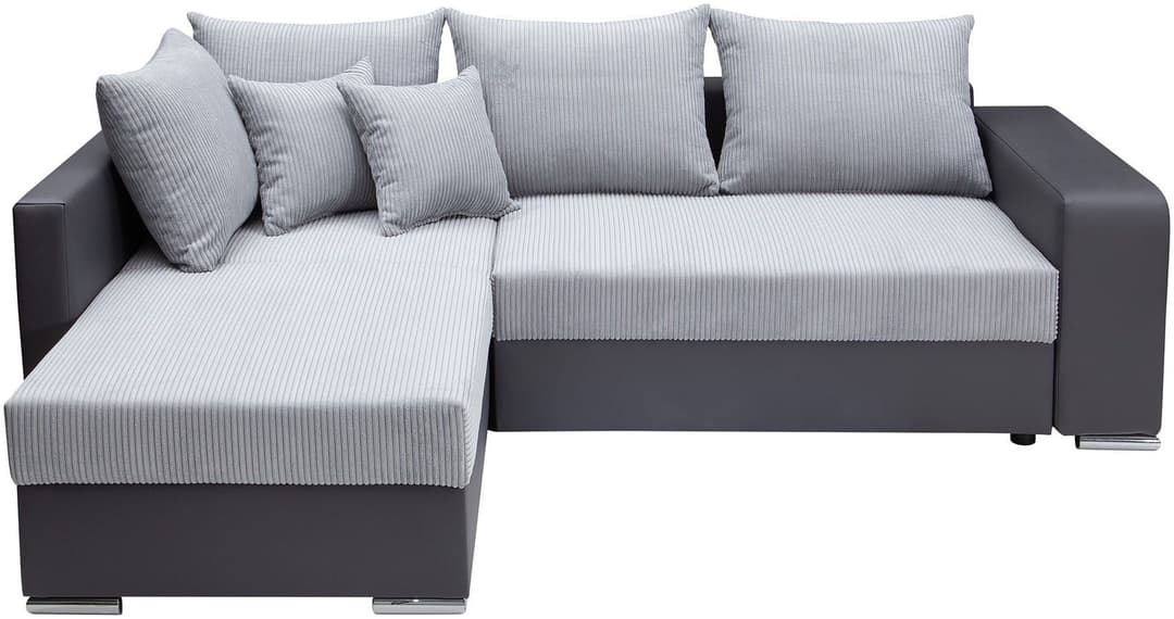 COLLECTION AB Ecksofa John L-Form | Grau