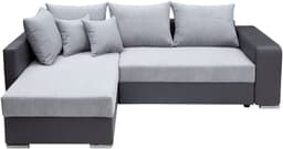 COLLECTION AB Ecksofa John L-Form | Grau