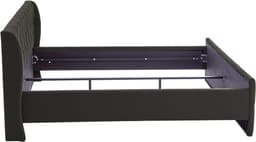 ATLANTIC home collection Polsterbett TAMINA | Grau