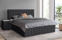 Home affaire Polsterbett Effy | Schwarz