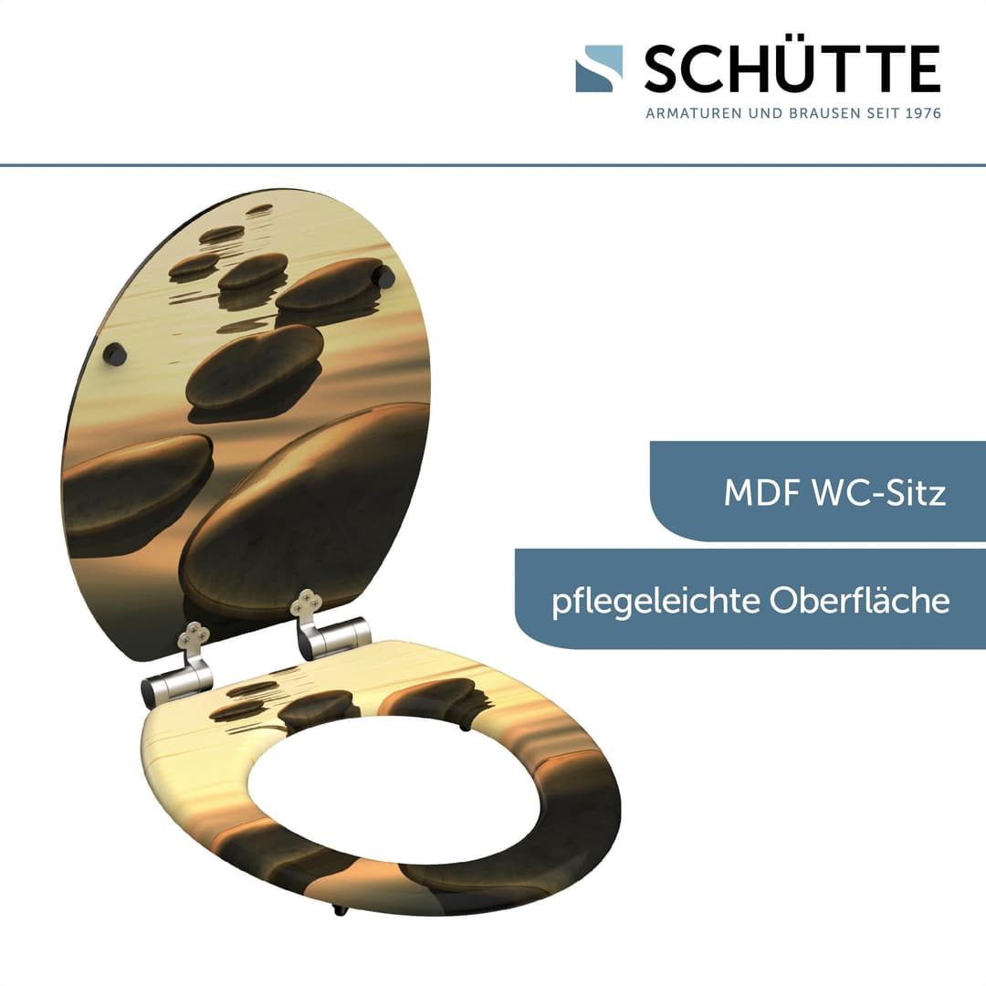 Schütte WC-Sitz SEA STONE | Mehrfarbig