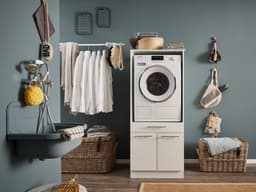 Laundreezy Waschmaschinenumbauschrank LAUNDREEZY LDS | Weiß