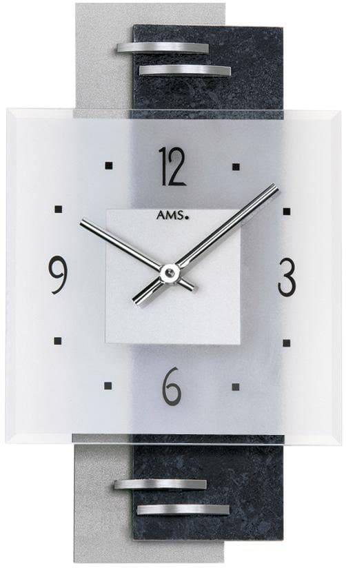 AMS Wanduhr W9245 | Grau