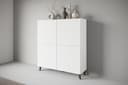 Home affaire Highboard Phuket | Weiß