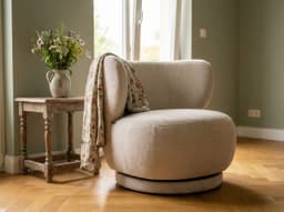 OTTO home Drehsessel ANNELIN | Beige
