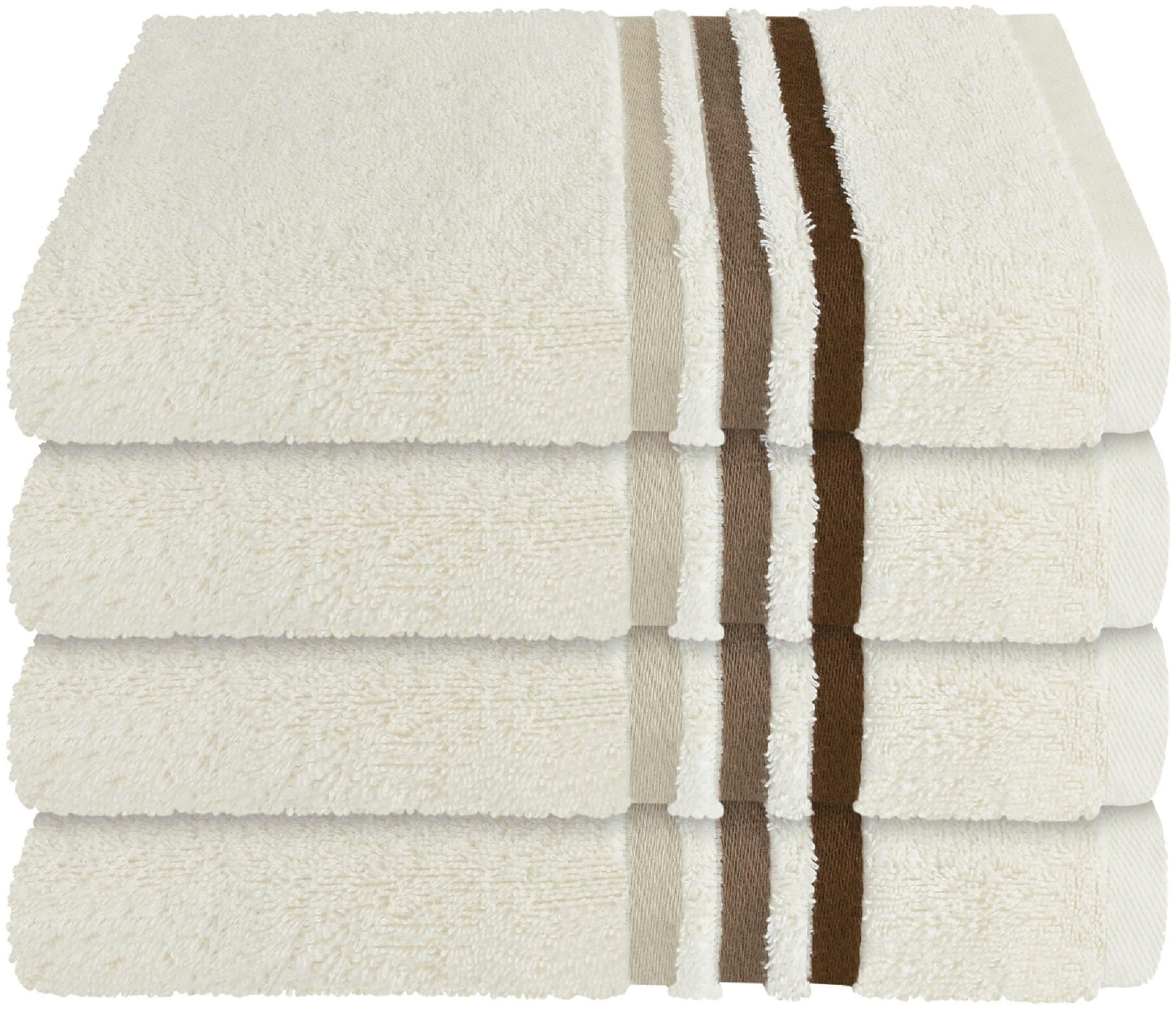 Schiesser Handtücher Skyline Color | Beige