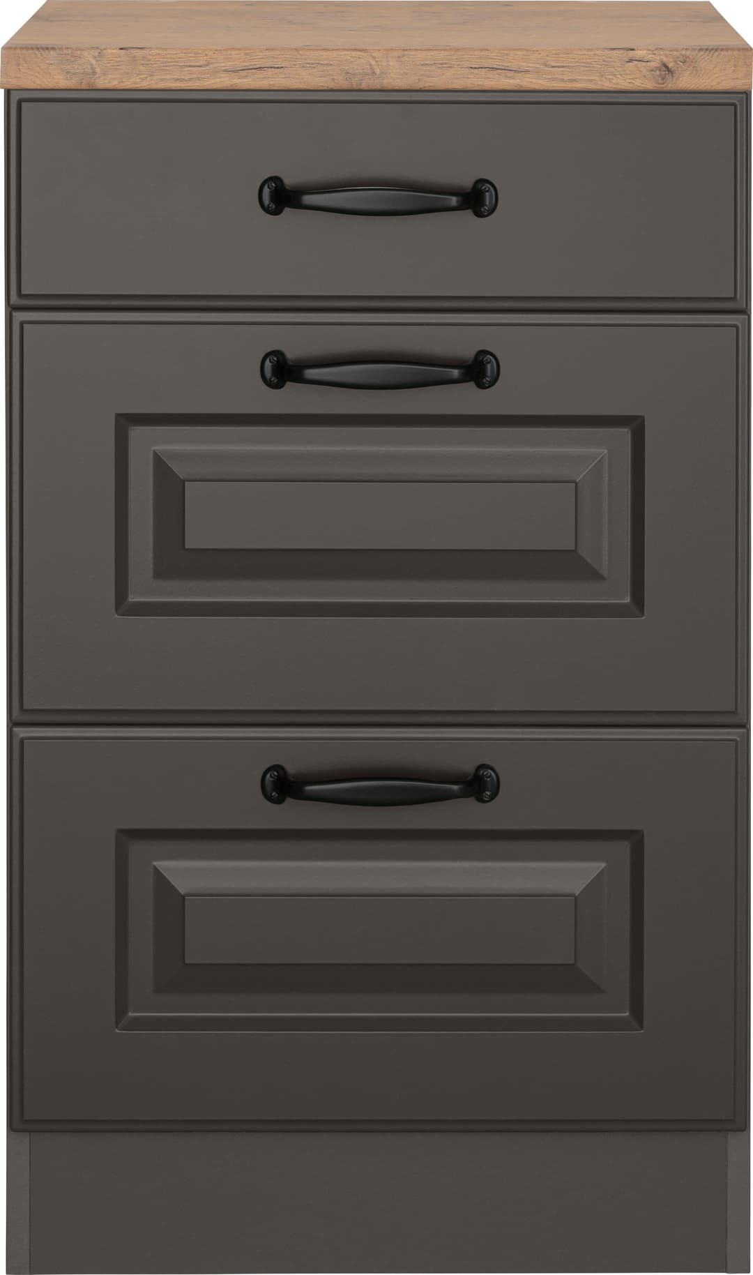wiho Küchen Unterschrank Erla | Grau
