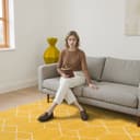 Sanat Teppich Trellis | Gelb 3