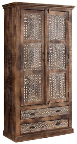 OTTO home Kleiderschrank Maneesh | Braun