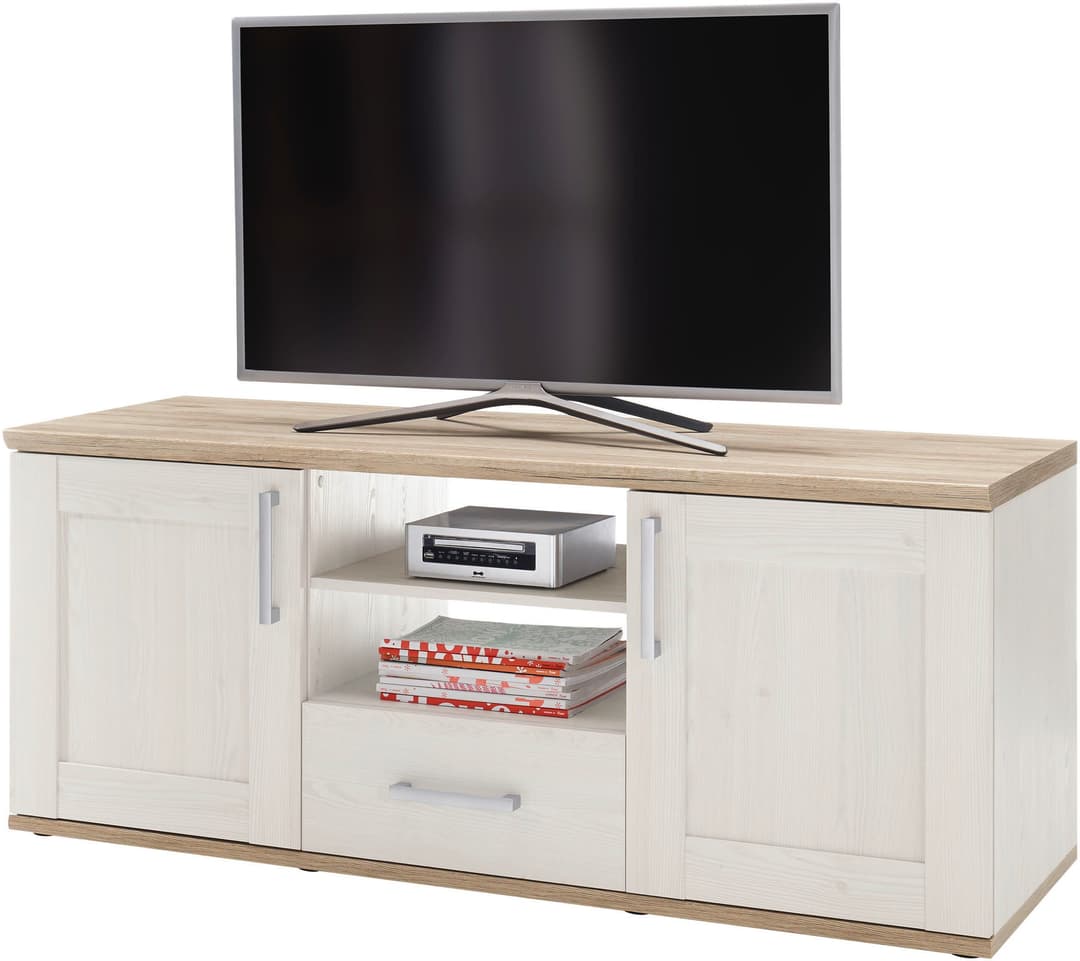 HBZ Lowboard Romance Landhaustil | Holztöne