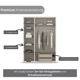 rauch NABILA Kleiderschrank | Weiß