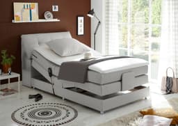 ED EXCITING DESIGN Boxspringbett Carpino | Grau