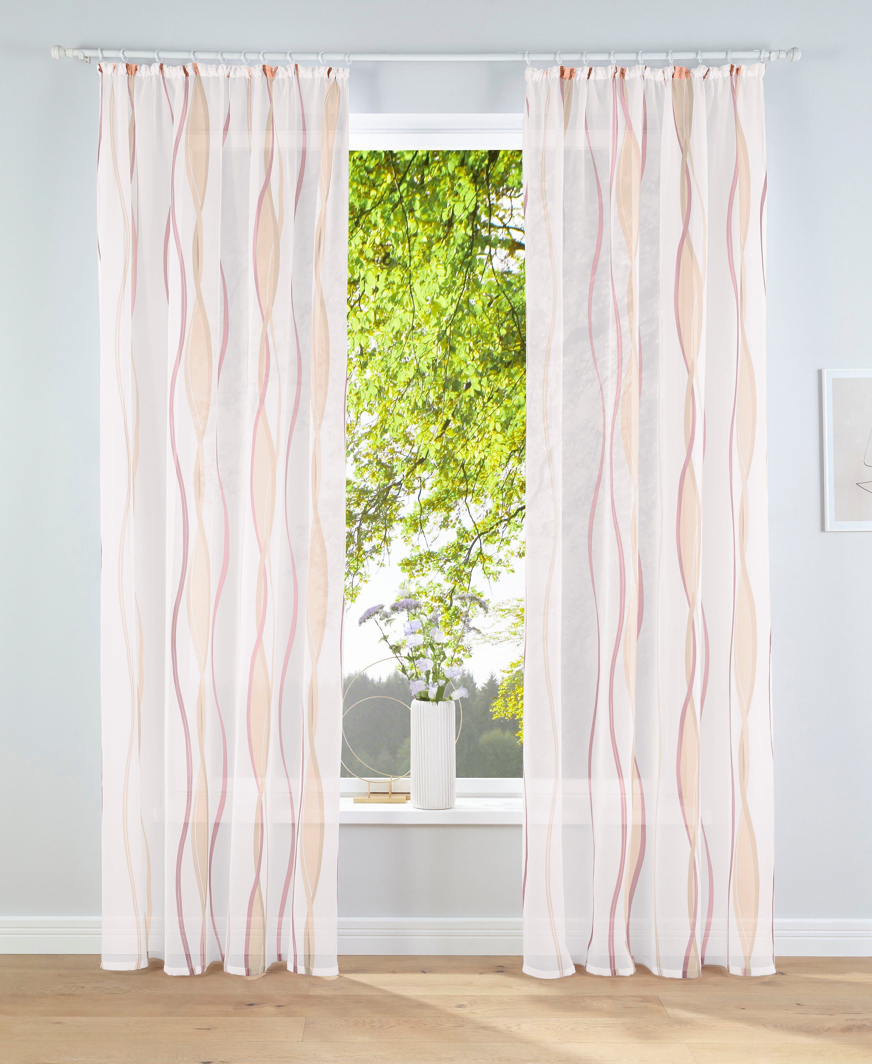 OTTO home Gardine Dimona | Beige