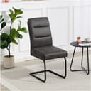 Duo Collection Marga Freischwinger Esszimmerstuhl | Grau 3