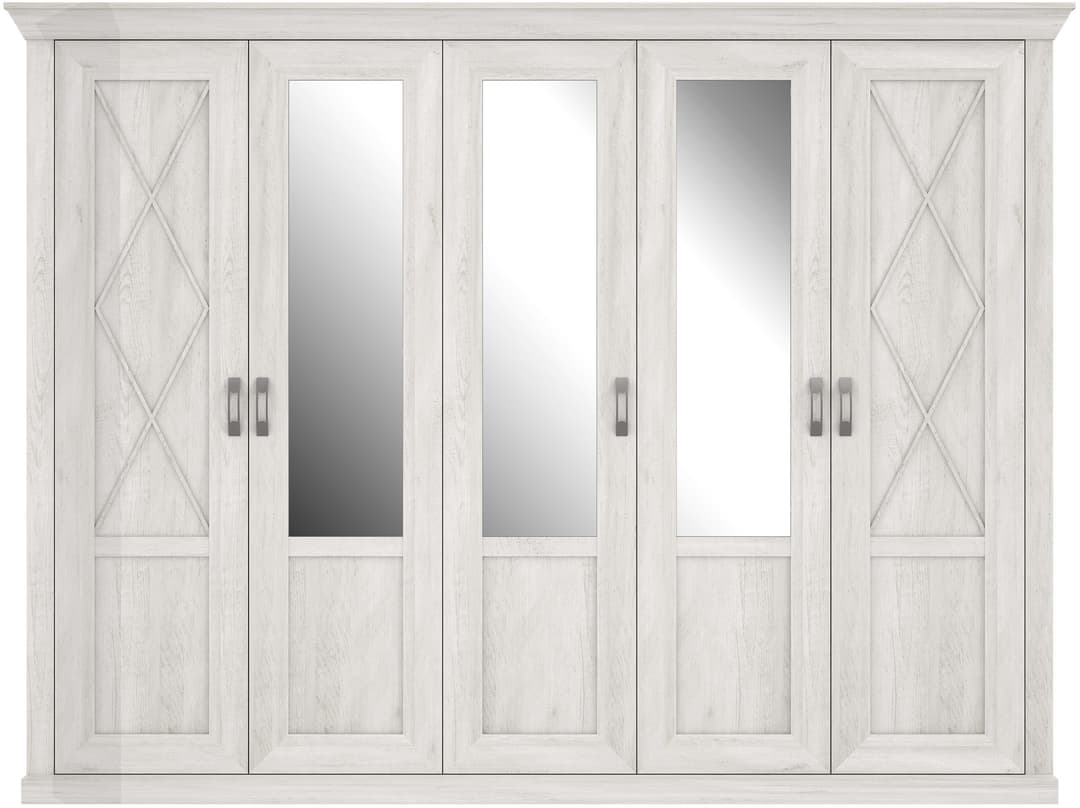FORTE Kleiderschrank Kashmir | Holztöne