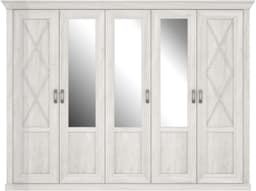 FORTE Kleiderschrank Kashmir | Holztöne