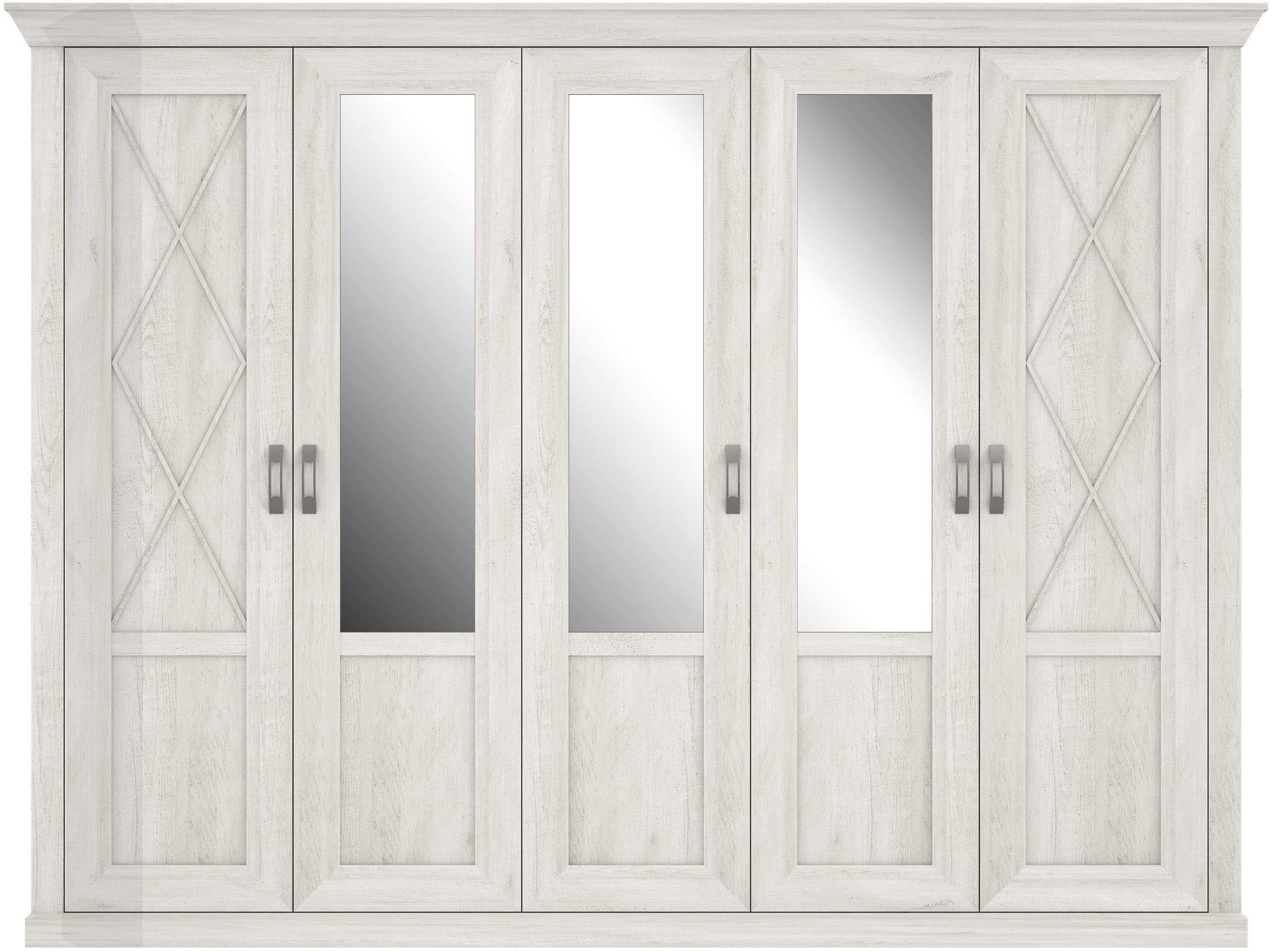 FORTE Kleiderschrank Kashmir | Holztöne