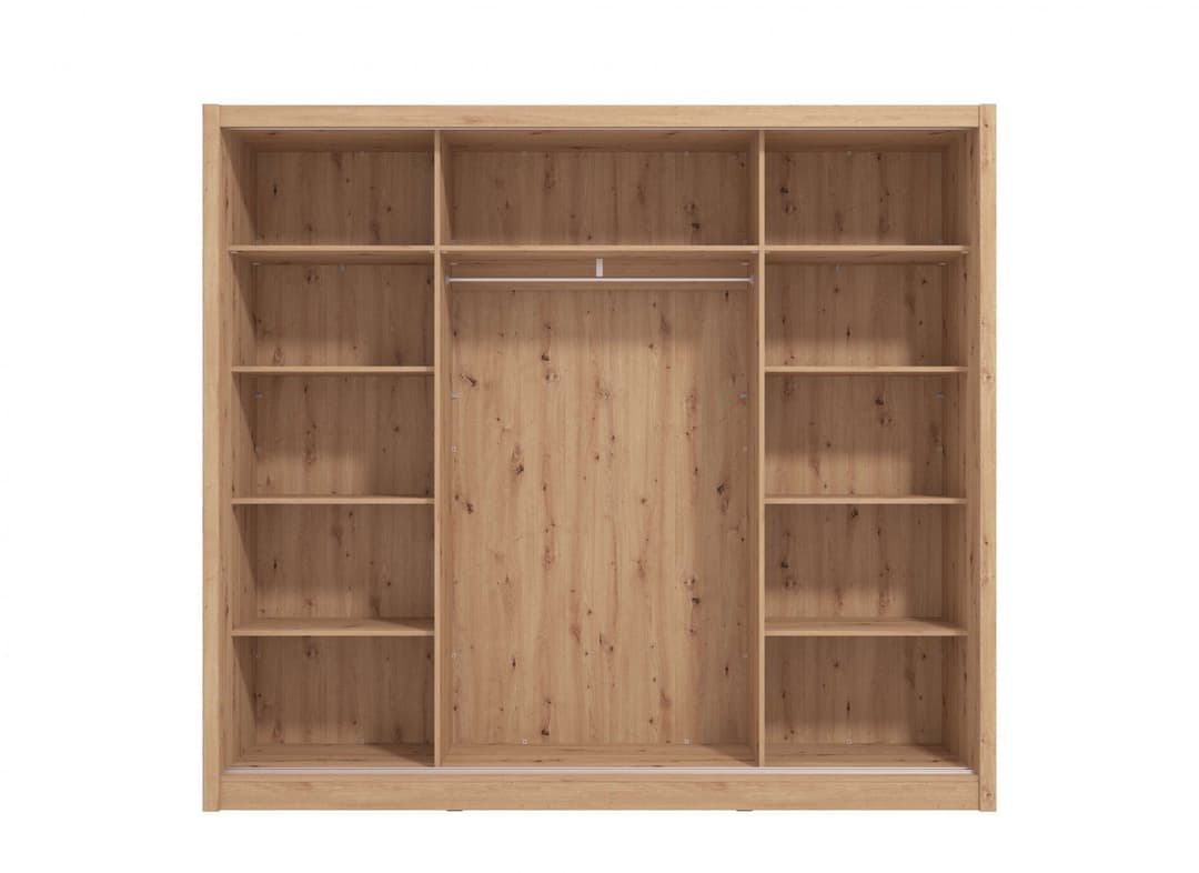 Home affaire Schwebetürenschrank Navara | Holztöne