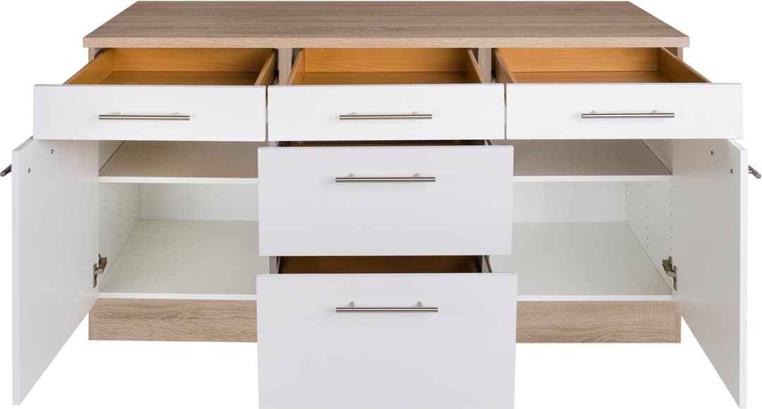 OPTIFIT Unterschrank Kalmar | Weiß